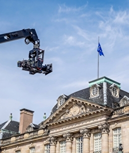 Image de tournage à l'extérieur